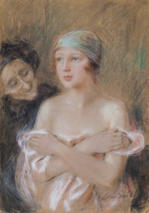 Teodor Axentowicz, STAROŚĆ I MŁODOŚĆ