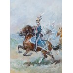 Antoni Trzeszczkowski, SZARŻA SZWOLEŻERÓW W 1809 ROKU