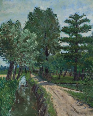 Wincenty Wodzinowski, NAD STRUMYKIEM, ok. 1900