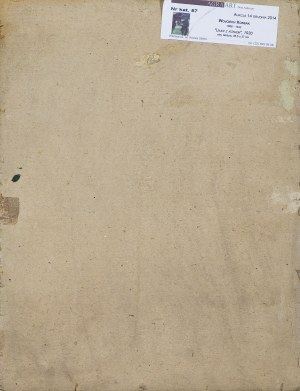 Wojciech Kossak, UŁAN Z KONIEM, 1930