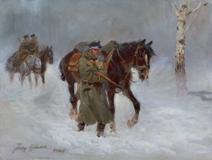 Jerzy Kossak, W ZADYMCE, 1927