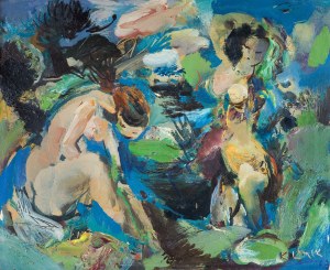 Ludwik Klimek, KĄPIĄCE SIĘ, 1963