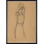 Stanisław Ignacy Witkiewicz, ÉTUDE DE FEMME DEBOUT, 1905-1910
