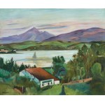 Szymon (Simon) Mondzain, DOM NAD BRZEGIEM JEZIORA, 1928