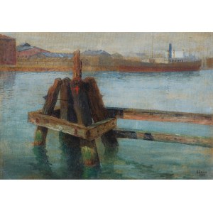 Soter Jaxa-Małachowski, PORT IN GDAŃSK, 1924