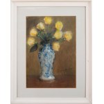 Teodor Axentowicz (1859 Brasov/Romania - 1938 Krakow), Roses in a vase