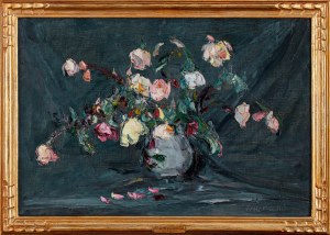 Włodzimierz Terlikowski (1873 Poraj - 1951 Paryż), Róże w wazonie