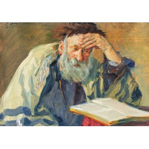 Erno Erb (1890 Lviv - 1943 there), Praying Jew