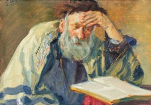 Erno Erb (1890 Lwów - 1943 tamże), Modlący się Żyd