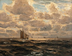 Erich Mercker (1891 Zabern - 1973 Monachium), Kutry na morzu