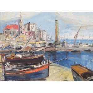 Henryk Epstein (1891 Łódź - 1944 Auschwitz), Port rybacki we Francji