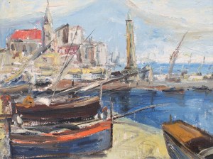 Henryk Epstein (1891 Łódź - 1944 Auschwitz), Port rybacki we Francji