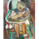 Aleksander (Sasza) Blonder (Blondel) (1909 Czortków - 1949 Paryż), Portret dziecka