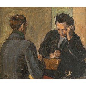 Artysta nieokreślony (1 poł. XX w.), Szachiści, 1921