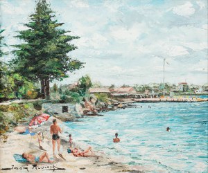 Igor Talwiński (1907 Warszawa - 1983 Paryż), Na plaży