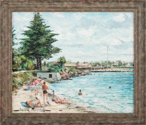 Igor Talwiński (1907 Warszawa - 1983 Paryż), Na plaży