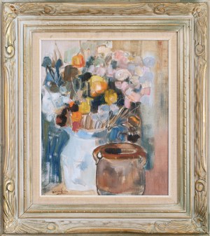 Dora Kucembianka (1895 Warszawa - 1979 Chesnay), Martwa natura z kwiatami