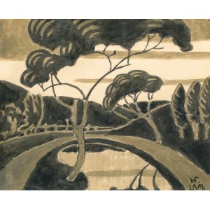 Wladyslaw Lam (1893 Konjica/Jugoslavia - 1984 Gdansk), Landscape