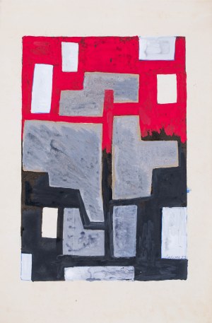 Józef Jarema (1900 Stary Sambor - 1974 Monachium), Kompozycja, 1953