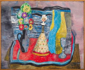 Eugeniusz Geppert (1890 Lwów - 1979 Wrocław), Martwa natura, 1976