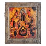 Icon of Our Lady Joy of All the Afflicted, Russia, con. 18th c.