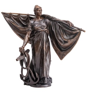Ludwig Manzel (1858 Kagendorf-1936 Berlin), Figura alegoryczna Sedina