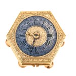 Tile clock, Joseph Geümller, Glogow, ca. 1700