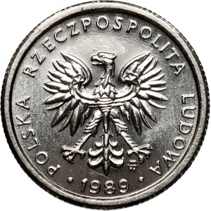 PRL, 1 zl. 1989, PRÓBA, nikl