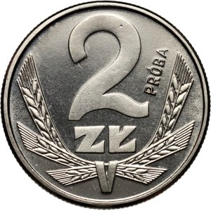 PRL, 2 złoty 1979, PRÓBA, nikiel