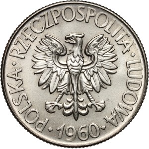 PRL, 10 zl. 1960, Klíč a ozubené kolo, PRÓBA, nikl