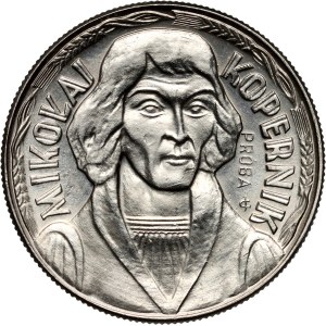 PRL, 10 zlotych 1967, Nicolaus Copernicus, SAMPLE, nickel