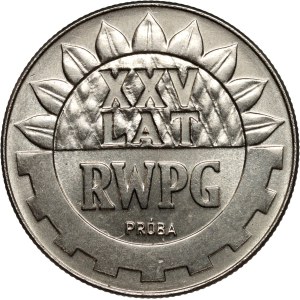 PRL, 20 zl. 1974, XXV. výročí Comeconu, PRÓBA, nikl