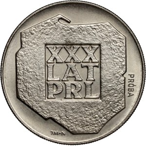 PRL, 200 zlotych 1974, XXX years of PRL, PRÓBA, nickel