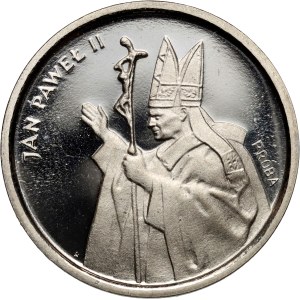 People's Republic of Poland, 1000 gold 1987, John Paul II, SAMPLE, nickel