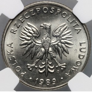 PRL, 10 zl. 1989, PRÓBA, nikl