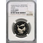 PRL, 100 złotych 1980, Ochrona Środowiska - Głuszce, PRÓBA, nikiel