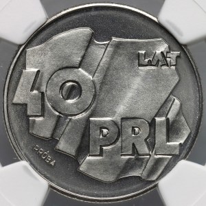 PRL, 100 zlotých 1984, 40. výročí PRL, PRÓBZ, nikl