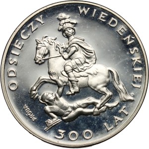 PRL, 200 zlotych 1983, 300 years of the Battle of Vienna, SAMPLE, silver