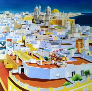 Monika ŁAKOMSKA (ur. 1968), Cadiz at noon, 2026