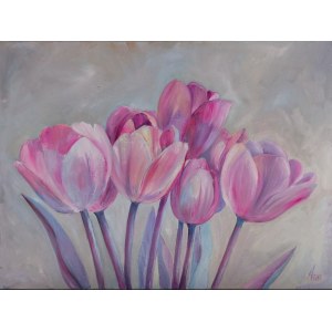 Anna KOŁAKOWSKA (b. 1982), Where Tulips Dream, 2026