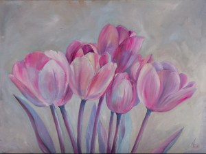 Anna KOŁAKOWSKA (ur. 1982), Where Tulips Dream, 2026