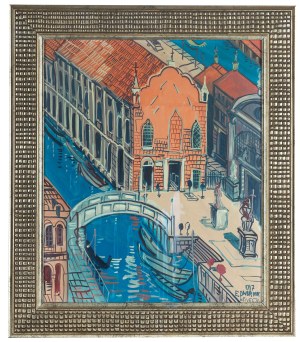 Edward Dwurnik (1943 Radzymin - 2018 Warszawa), Wenecja, 1997