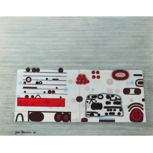 Jan Tarasin (1926 Kalisz - 2009 Warsaw), Table of Games, 1996