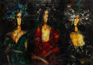 Witold Pałka (1928 Mała Dąbrówka - 2013 Katowice), Trzy Gracje, 1997