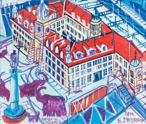 Edward Dwurnik (1943 Radzymin - 2018 Warszawa), Mamuty w Fundacji Foksal, 2014