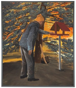 Jarosław Modzelewski (ur. 1955, Warszawa), Nowy karmnik, 2018