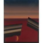 Henryk Płóciennik (1933 Łódź - 2020 there), Geometric composition