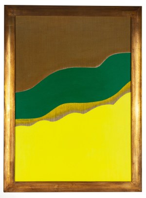 Tadeusz Kalinowski (1909 Warszawa -1997 Poznań), Kompozycja abstrakcyjna, 1984