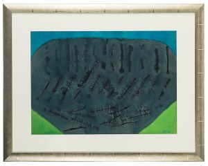 Józef Hałas (1927 Nowy Sącz - 2015 Wrocław), Bez tytułu z cyklu Góra, 1962