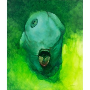 Krzysztof Powałka (né en 1985), Green Pole, 2016
